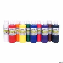 Brand new 🌟 10-Color Washable Finger Paint Set - 4 oz. - 10 Pc. 👏