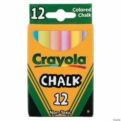 Wholesale 🎁 12-Color Crayola® Children’s Colored Chalk 🧨