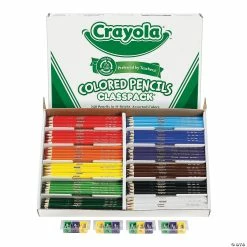 New 🥰 12-Color Crayola® Colored Pencils Classpack® - 240 Pc. ✔️