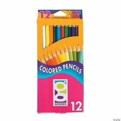 Cheap 🔥 12-Color Geddes® Colored Pencils 🔥
