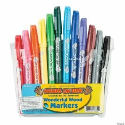 Promo 🛒 12-Color Wonderful Wood Markers 😉