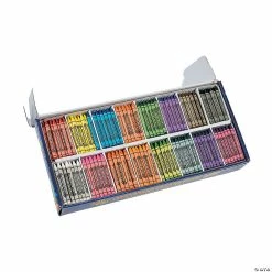Cheap 🎉 16-Color Crayon Classpack - 800 Pc. 😍