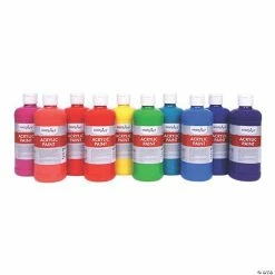 Discount 💯 16-oz. Tropical Assorted Colors Acrylic Paint - 10 Pc. 🎁