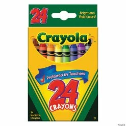 New 😀 24-Color Crayola® Crayons - 12 Boxes 🛒