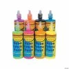 Brand new 💯 4-oz. Neon Assorted Colors Fabric Paints - Set of 8 😀