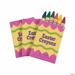 Coupon 🎁 6-Color Easter Crayons - 48 Boxes 😀