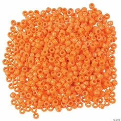Wholesale 💯 6mm 1/2 Lb. of Solid Color Pony Beads - 1000 Pc. 🥰