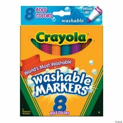 Top 10 🧨 8-Color Bold Crayola® Cone Tip Washable Markers 🎉