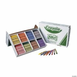 Flash Sale 💯 8-Color Crayola® Jumbo Crayons Classpack® - 200 Pc. 😍