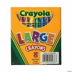 Brand new 😀 8-Color Crayola® Large Crayons ❤️