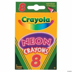 Cheapest 🎉 8-Color Crayola® Neon Crayons 😉