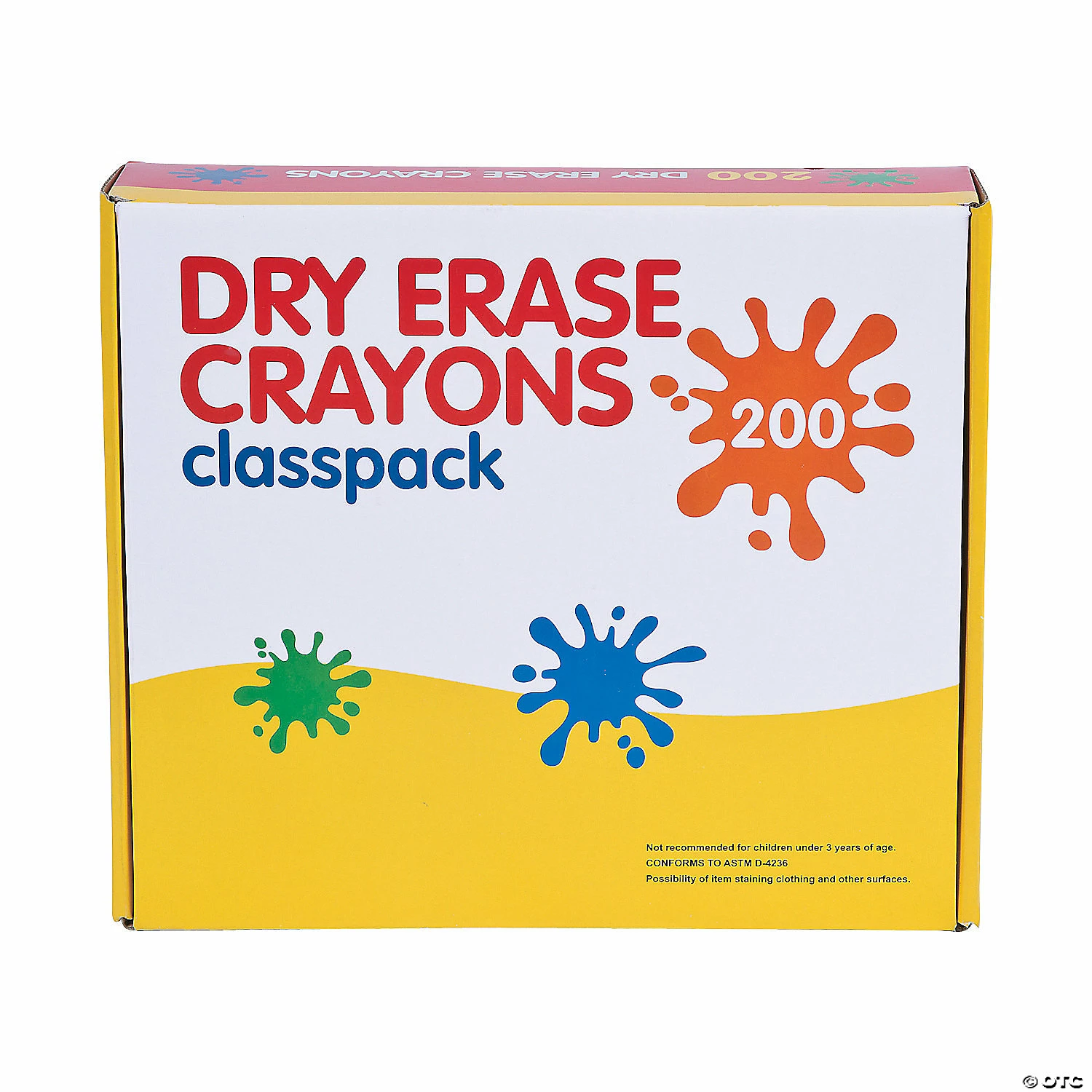Coupon 💯 8-Color Dry Erase Crayon Classpack - 200 Pc. 🧨 - Image 2