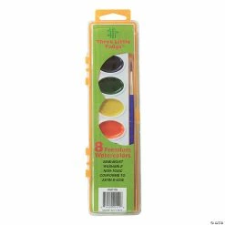 Cheap ✔️ 8-Color Watercolor Paint Trays - 24 Pc. 🥰