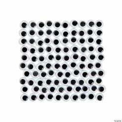 Outlet 😉 8mm Black Googly Eyes - 500 Pc. 😉