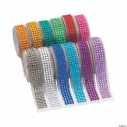 Hot Sale 😉 Adhesive Rhinestone Rolls - 12 Pc. 🥰