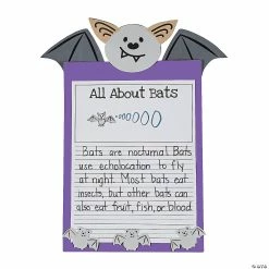 Wholesale 😉 All About Bats Writing Prompt Craft Kit - Makes 12 👍