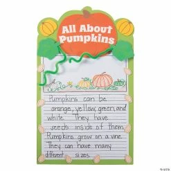 Top 10 🤩 All About Pumpkins Writing Prompt Craft Kit - Makes 12 👏