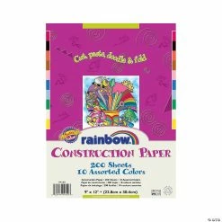 Best reviews of ✨ Art Street® Super Value 9" x 12" Construction Paper - 200 Sheets 🎁