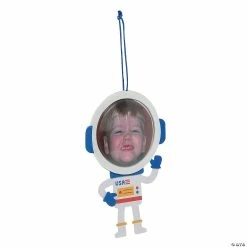 New 🧨 Astronaut Picture Frame Ornament Craft Kit - Makes 12 👍