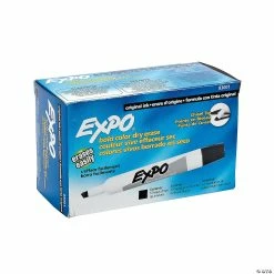 Coupon ✔️ Black Expo® Low Odor Original Ink Dry Erase Markers 🤩