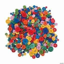Budget 🔥 Bright Rainbow Craft Buttons - 800 Pc. ⌛