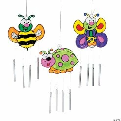 Best Sale ❤️ Bug Suncatcher Wind Chimes - 12 Pc. 🤩