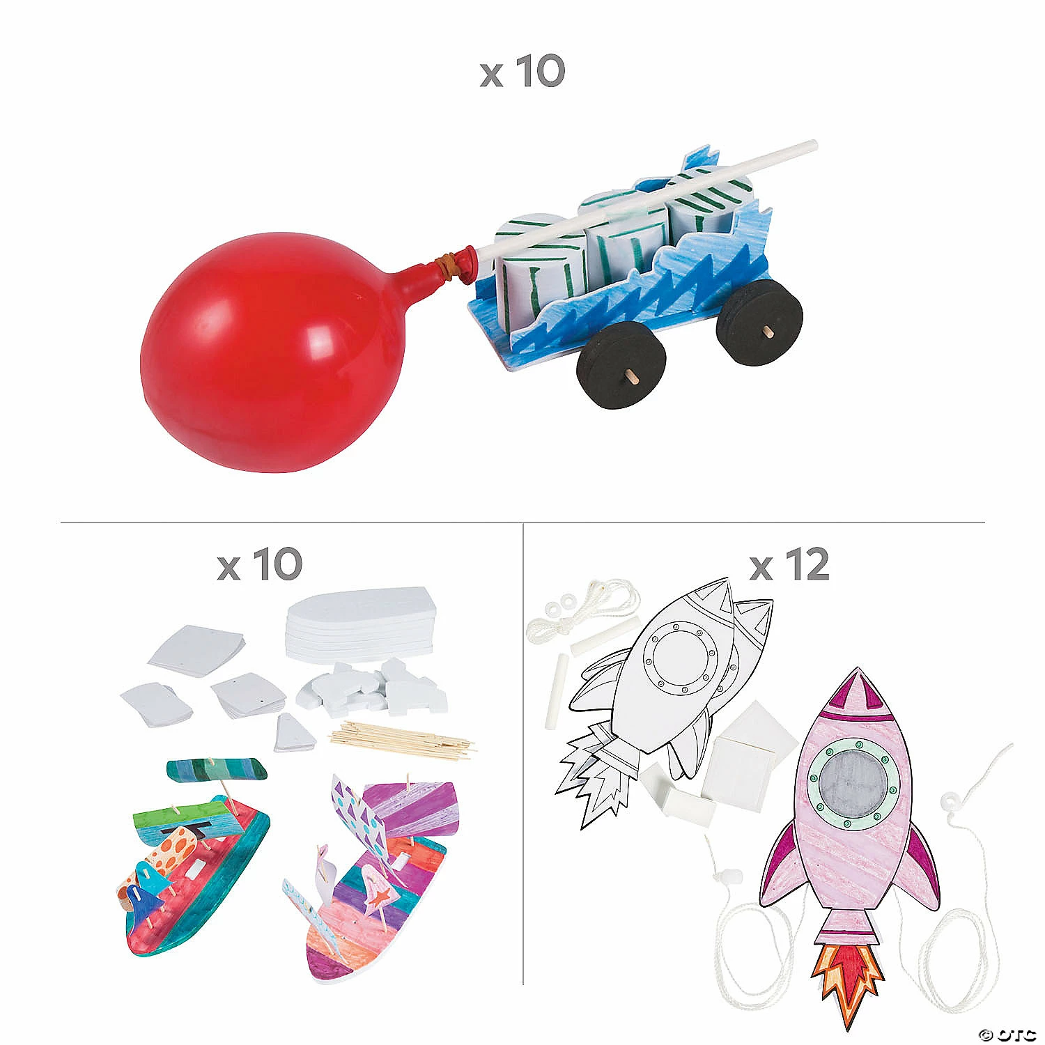 Brand new ✔️ Buy All & Save DIY STEAM Transportation Kits - 32 Pc. 🎉 - Image 2