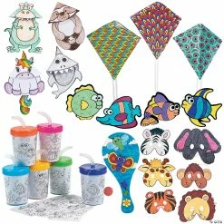 Coupon ✨ Color Your Own Boredom Buster Kit - 72 Pc. 🌟