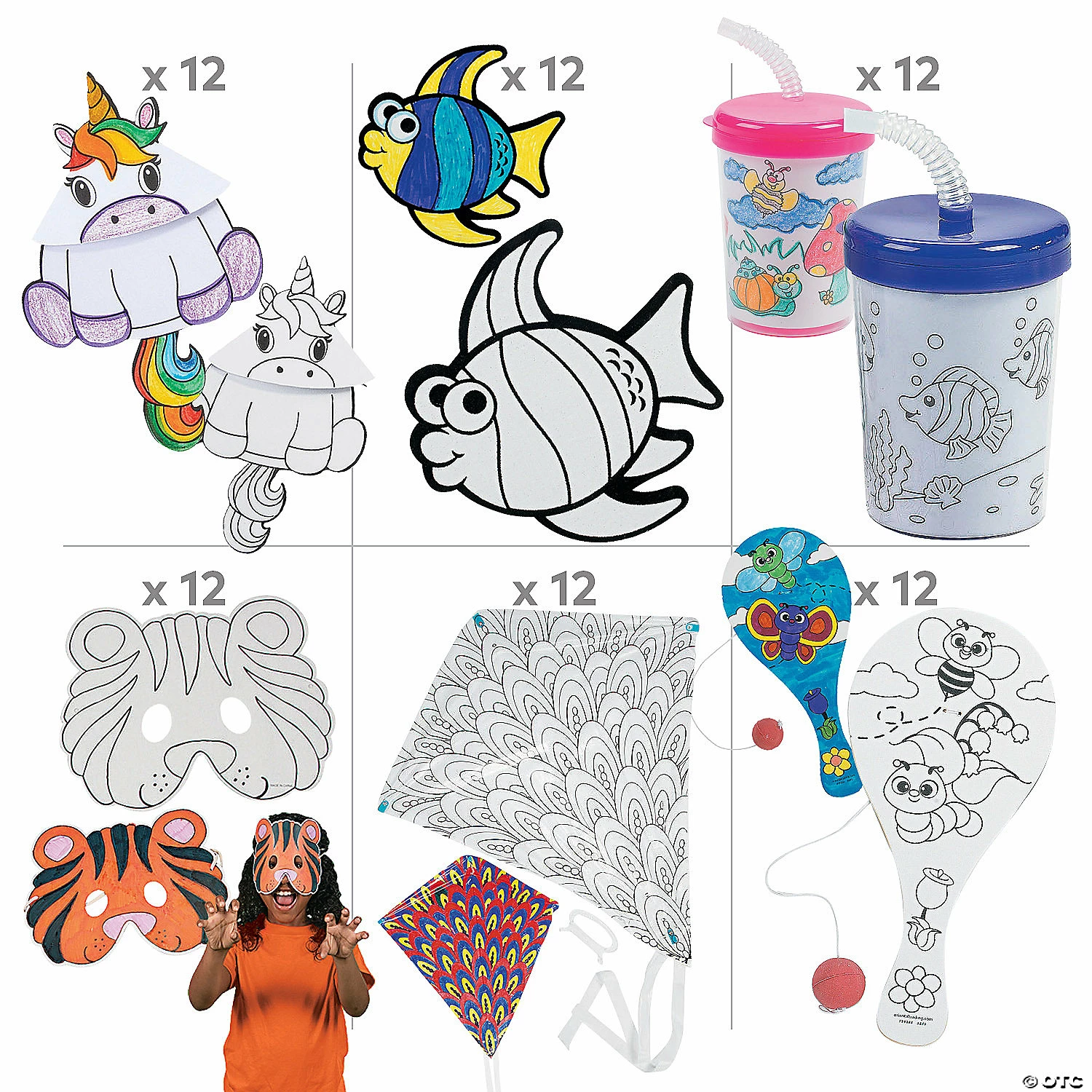Coupon ✨ Color Your Own Boredom Buster Kit - 72 Pc. 🌟 - Image 2