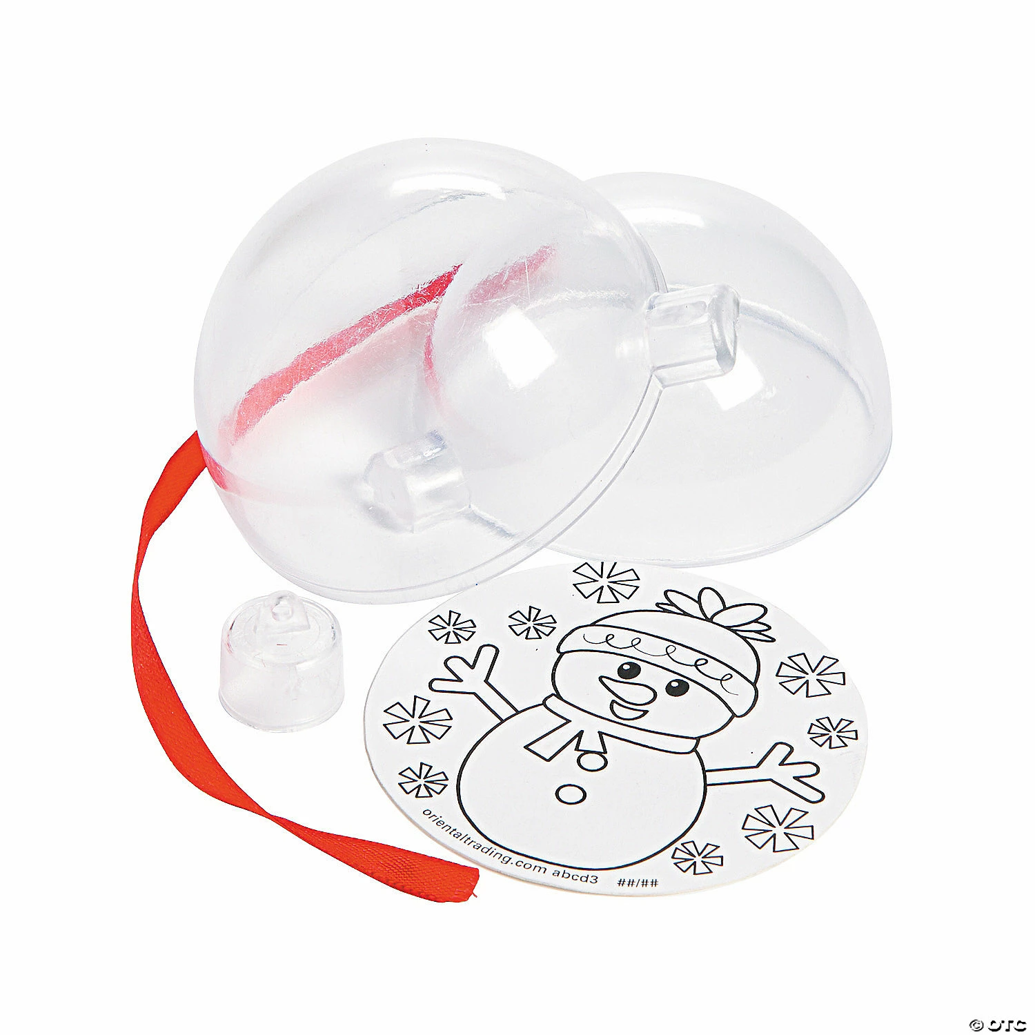 Buy ⌛ Color Your Own 🎁 Christmas Ornament Bulbs - Makes 12 👏 - Image 3