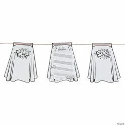 Hot Sale ⌛ Color Your Own Superhero Cape Paper Pennant Banner - 30 Pc. 💯