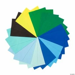 Promo 🔥 Cool Tones Felt Sheets - 24 Pc. ⭐