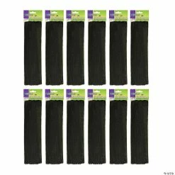 Outlet ✨ Creativity Street® Regular Stems, Black, 12" x 4 mm, 100 Per Pack, 12 Packs ❤️