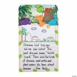 Best reviews of 😀 Dinosaur Writing Prompt Craft Kit- Makes 12 😀