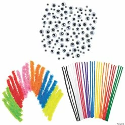 Cheapest 👍 DIY Chenille Stem Animal Supplies - 826 Pc. 🤩