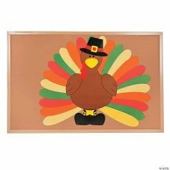 Buy ✨ DIY Turkey Bulletin Board Set - 26 Pc. 🤩