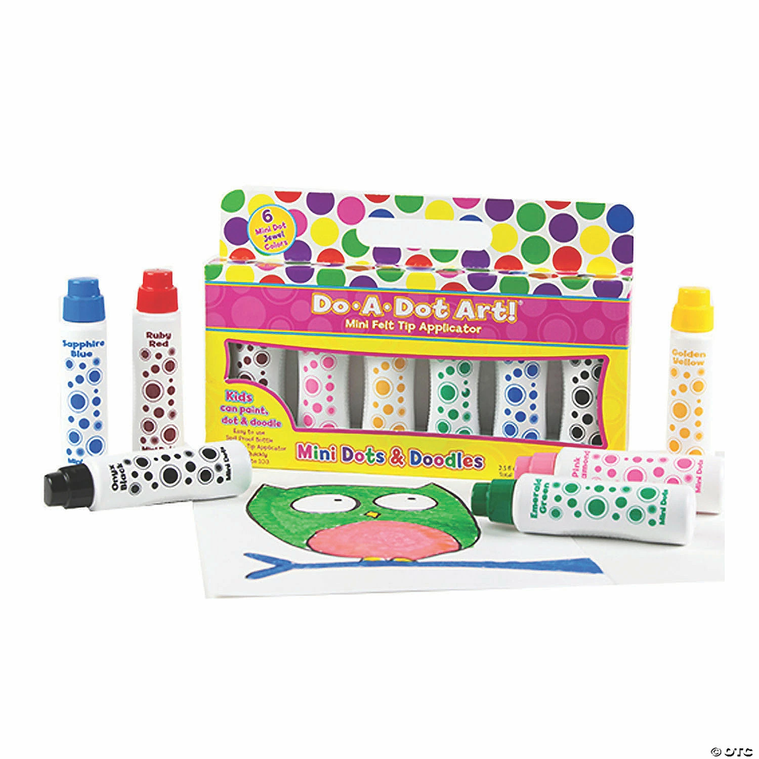 Best deal 😀 Do-A-Dot Art® Mini Jewel Tone Dot Markers, 6 Colors 🎉 - Image 3