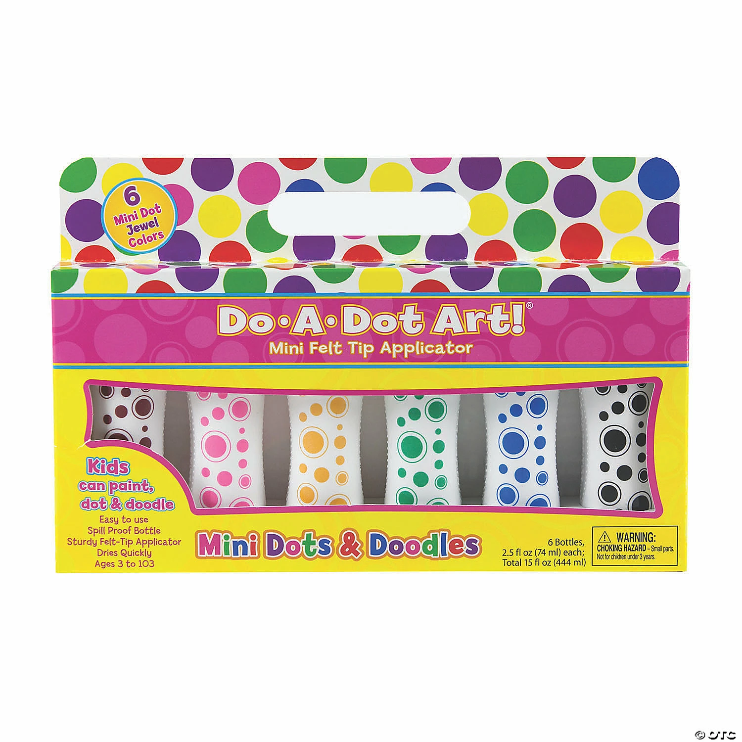Best deal 😀 Do-A-Dot Art® Mini Jewel Tone Dot Markers, 6 Colors 🎉