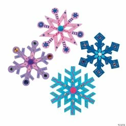 Budget 👏 Fabulous Foam Jumbo Snowflakes - 24 Pc. 🧨