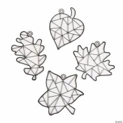 Wholesale 😀 Fall Leaf Suncatchers - 24 Pc. 🛒