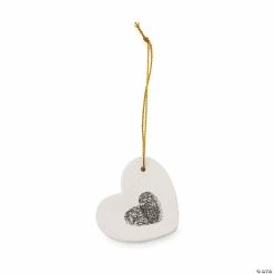 Best Sale 🔥 Fingerprint Heart Ornament Craft Kit - Makes 12 ❤️