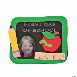 Best Sale 😍 First Day of School Picture Frame Magnet Craft Kit - Makes 12 😀