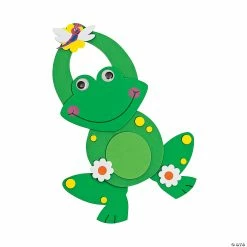 Budget 🎉 Frog-Shaped Doorknob Hanger Craft Kit - Makes 12 ⭐