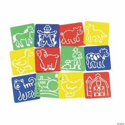 Coupon 🎉 Fun on the Farm Stencils - 12 Pc. ✔️
