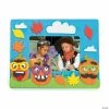 Flash Sale 🧨 Funny Face Pumpkin Picture Frame Magnet Craft Kit - Makes 12 😍