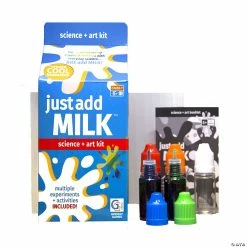 Promo ⭐ Griddly Games Just Add Milk™ Science + Art Boredom Buster Kit 😉
