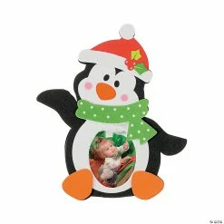 Brand new ✨ Holiday Penguin Picture Frame Magnet Craft Kit - Makes 12 🤩