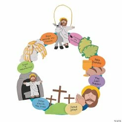 Flash Sale 🌟 Holy Week Wreath Craft Kit- Makes 12 👏
