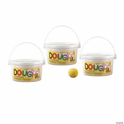 Hot Sale 😍 Hygloss® Dazzlin' Dough Tubs, Yellow, 9 lb. 🔥