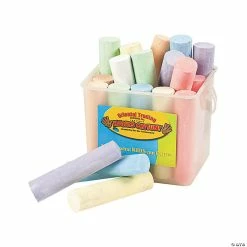 Best Sale ⭐ Jumbo Sidewalk Chalk - 20 Pc. ❤️